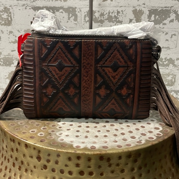 Montana West Handbags - MBB-RLH-034CF Aztec Clutch/Crossbody